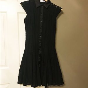 Calvin Klein Black Lace Dress